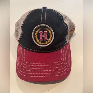 HARVARD UNIVERSITY Crimson Top World NCAA Snapback Mesh Trucker Hat Cap
